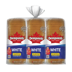 Dempster's White Bread, 3 x 675 g