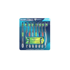 Oral-B Cross Max clean Toothbrushes(medium), 8 units