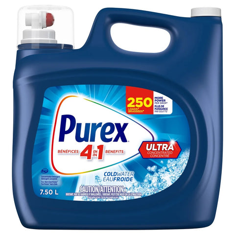 Purex Coldwater Laundry Detergent, 250 loads