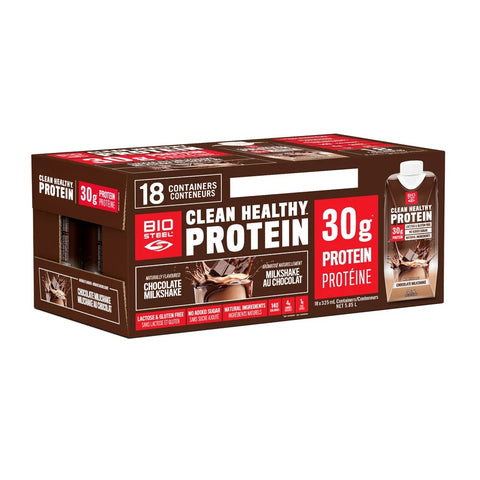 $8 OFF - Biosteel Chocolate Protein Shake, 18 x 325 mL