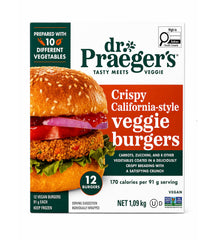 Dr. Praeger's California Style Burgers, 12 x 91 g