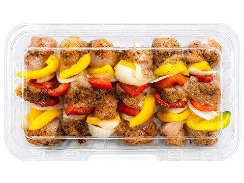 Kirkland Seasoned Chicken & Vegetables Kebabs, 1.4 kg