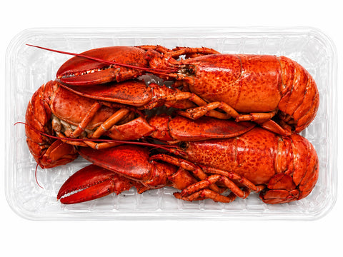 Kirkland whole cooked Lobsters 1-3 (previously frozen), 1.5 kg