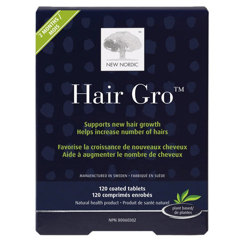 New Nordic Hair Gro, 2 x 60 Tablets