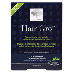New Nordic Hair Gro, 2 x 60 Tablets