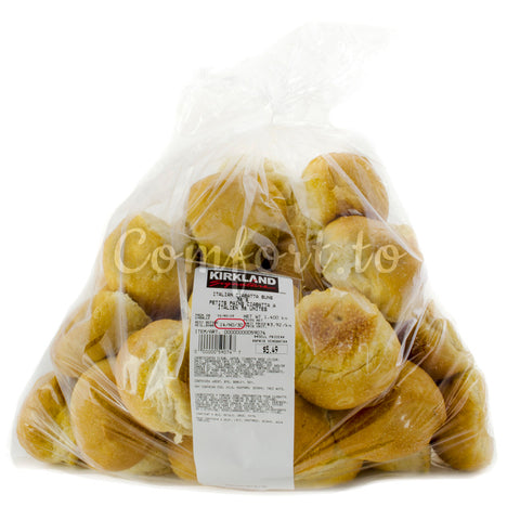 Kirkland Italian Ciabatta Buns, 36 x 39 g