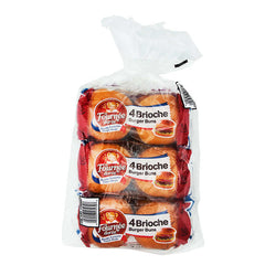 La Fourtunee Doree Brioche Burger Buns , 3 x 200 g