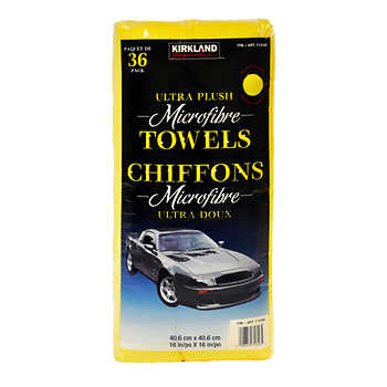 Kirkland Signature Microfiber Towel 16x16, 1 unit