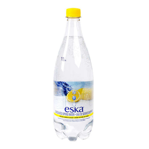Eska Carbonated Lemon Spring Water, 24 x 500 mL