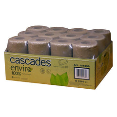 Cascades Brown Paper Towel, 12 rolls