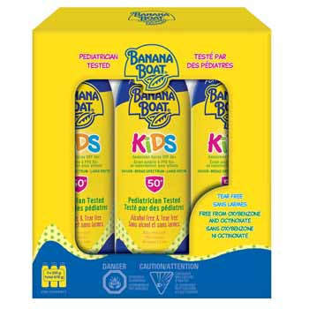 Banana Boat Spf 50 Kids Spray, 3 x 226 g