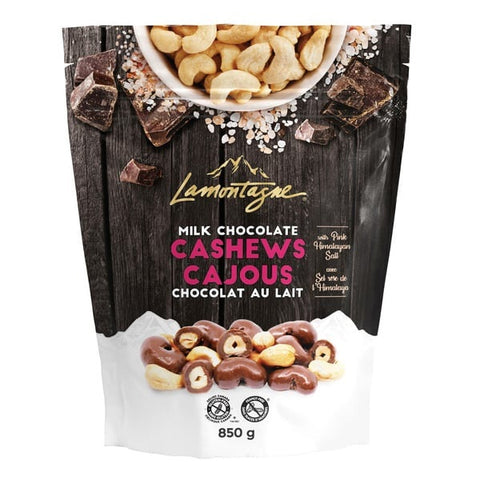 Lamontagne Milk Chocolate Covered Cashews, 850 g