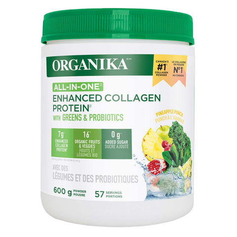 Organika  Enhanced Collagen Protein All in one, 600 g