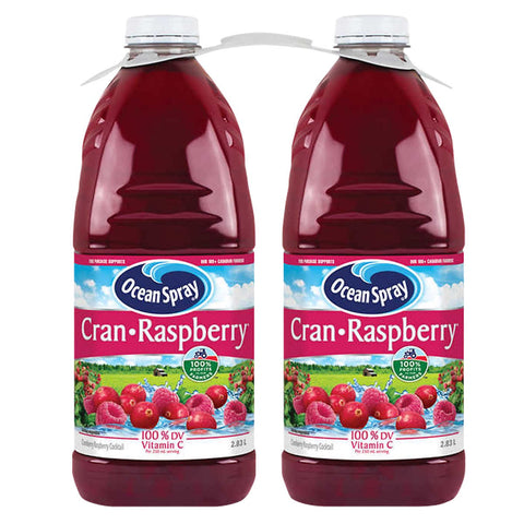 Ocean Spray Cran-Raspberry Cocktail, 2 x 2.8 L
