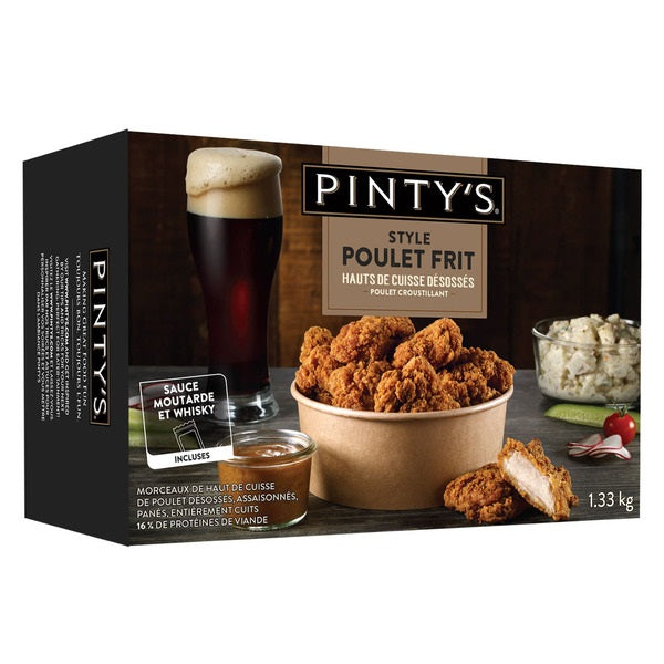 pinty's  boneless crispy thigh, 1.3 kg