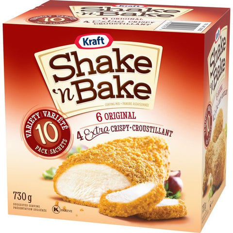 Shake 'N bake Variety Pack, 730 g