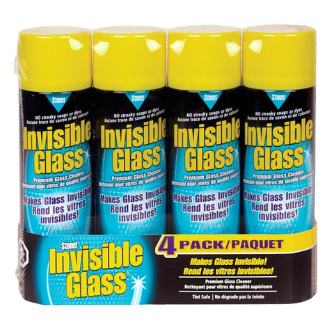 Invisible Glass, Glass cleaner, 4 Units
