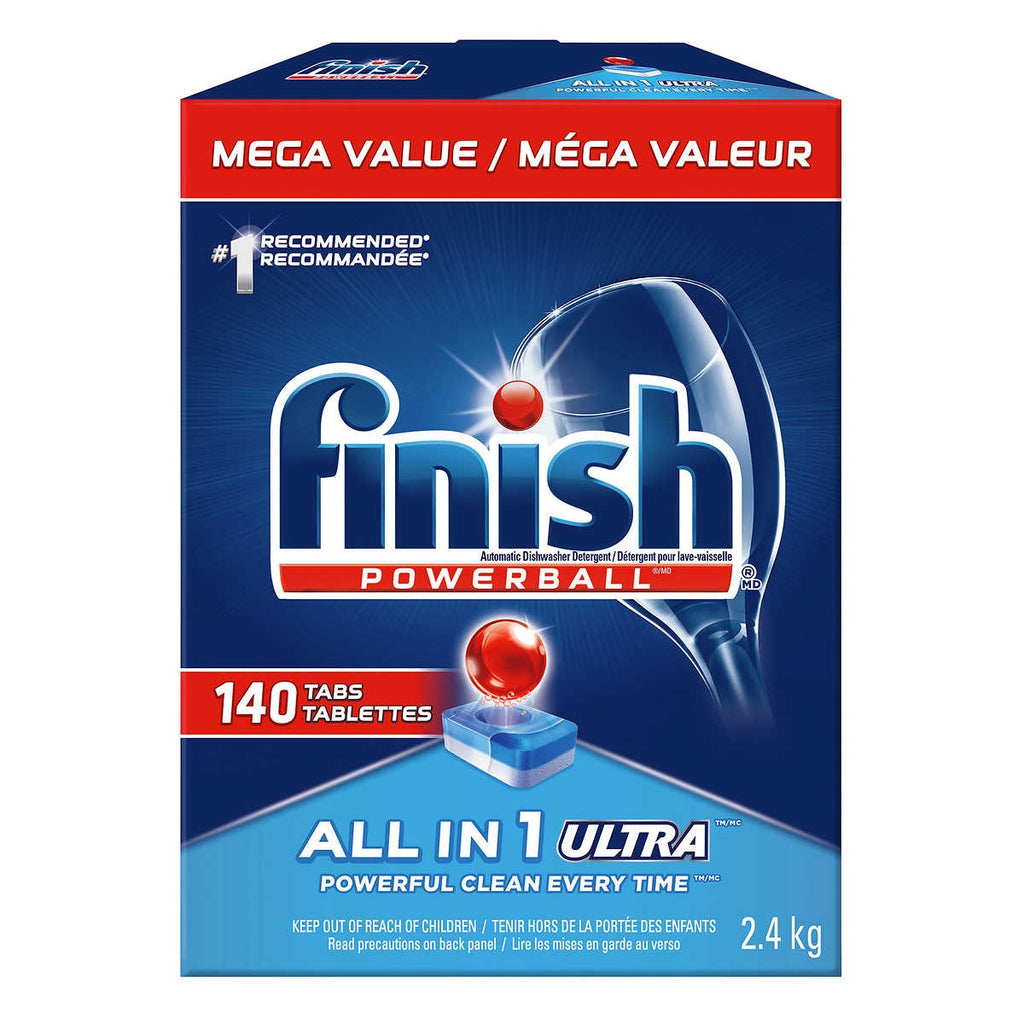 Finish Powerball Dishwasher Detergent , 140 tabs