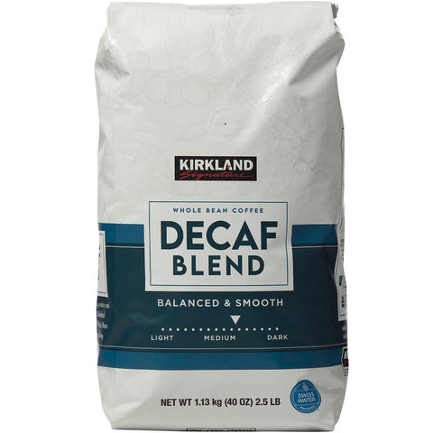 Kirkland Def Whole Bean Coffee, 2.5 lb