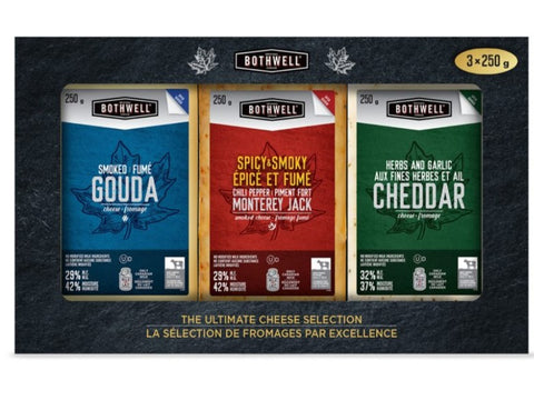 Bothwell Cheese Selection, 3 x 250 g