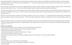 Webber naturals Collagen30 with Biotin & Ceramides , 200 Tablets