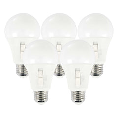 Luminus LED 13W Dimmable A19 Bulb E26 Base, 5 units