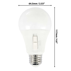 Luminus LED 13W Dimmable A19 Bulb E26 Base, 5 units