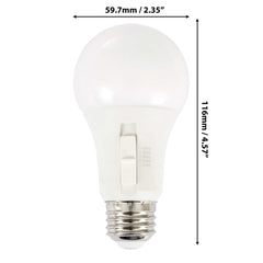 Luminus LED 8.5W Dimmable A19 Bulb E26 Base, 10 units