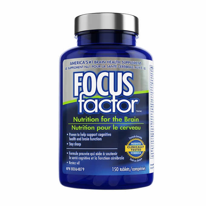 Focus Factor Nutrition for the Brain , 150 tablets