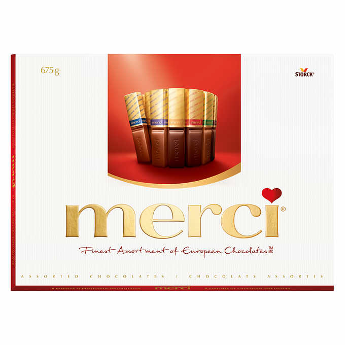 Merci Finest Selection of European Chocolates, 675 g