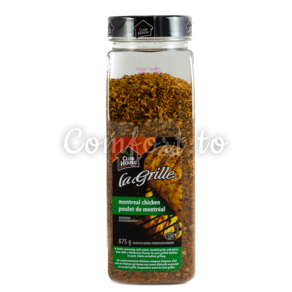 Club House La Grille Montreal Chicken Seasoning, 675 g