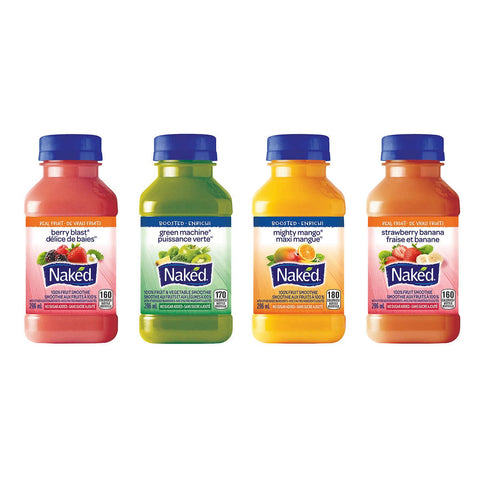 Naked Juice Variety Pack, 12 x 296 mL