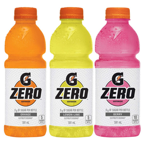 Gatorade Zero Sports Drink, 28 x 591 mL