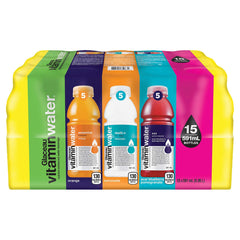 Glacéau Vitaminwater Variety Pack, 15 x 591 mL