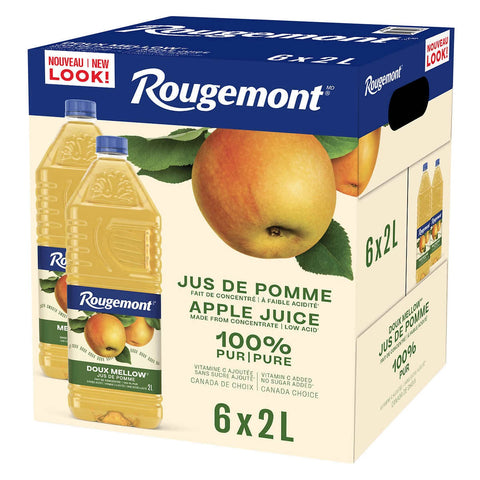 Rougemont Apple Juice, 6 x 2 L