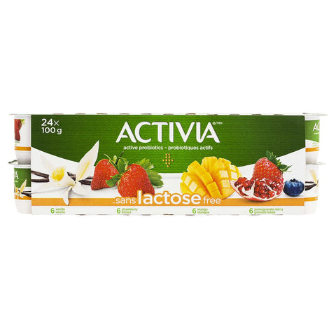 Danone Activia Lactose Free, 24 x 100 g