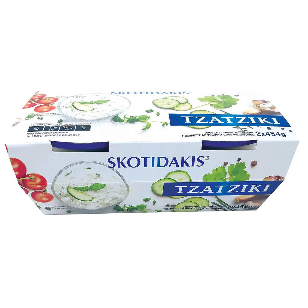 $2 OFF - Skotidakis Tzatziki Greek Yogourt Dip, 2 x 454 g