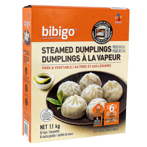 $4 OFF - Bibigo Frozen Steamed Dumplings, 1 kg