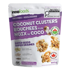 InnoFoods Organic Coconut Clusters, 500 g