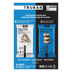 Trubar Plantbased Protein Bars, 16 x 50 g