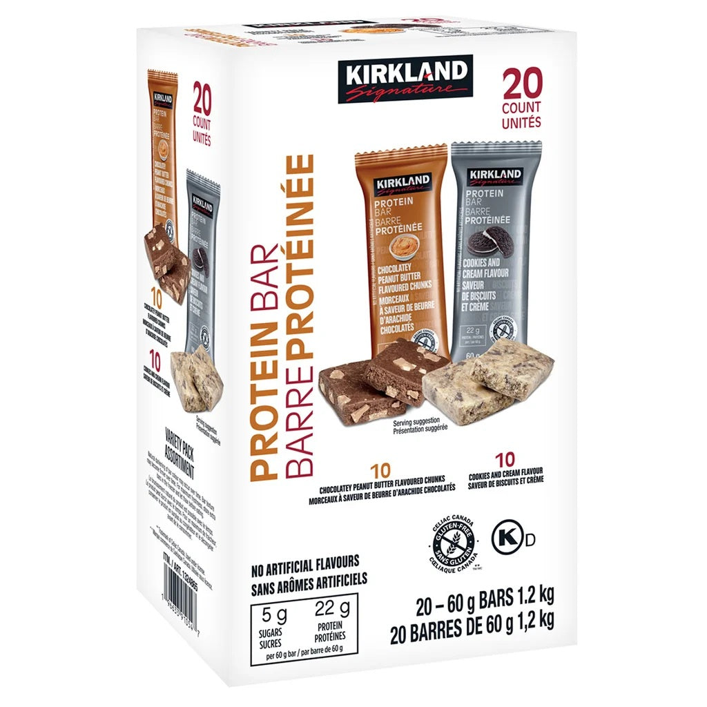 Kirkland Protein Bars, 20 x 60 g