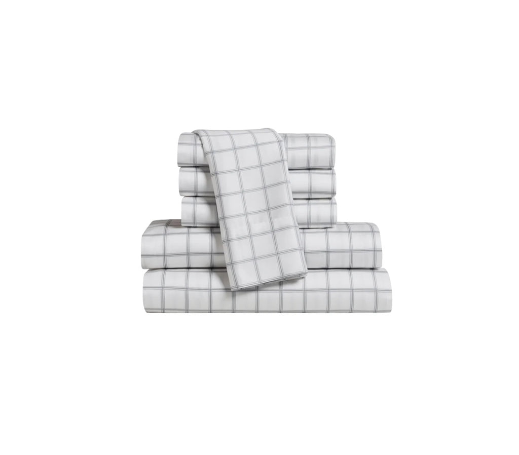Slumber Chill Double Cooling Sheet Set - White, 6 pieces