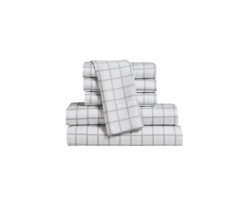 Slumber Chill Queen Cooling Sheet Set - White, 6 pieces