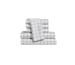 Slumber Chill Queen Cooling Sheet Set - White, 6 pieces