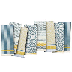 Kitchen Towels - Blue, 8 towels