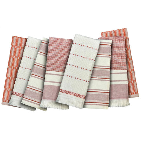 Kitchen Towels - Red, 8 towels