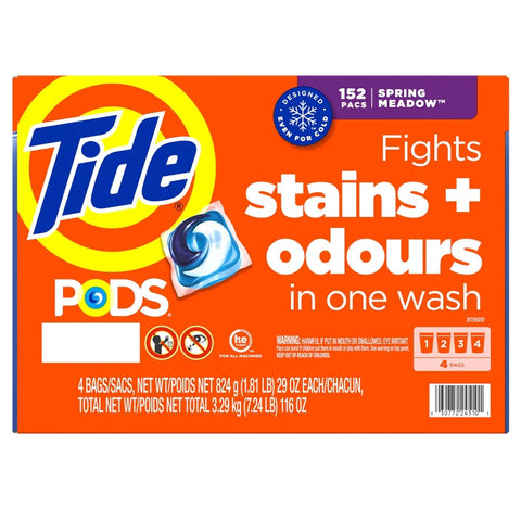 Tide PODS Spring Meadow, 152 pods