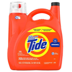 $6 OFF - Tide Ultra Concentrated Liquid Laundry Detergent Original Scent, 4.8 l