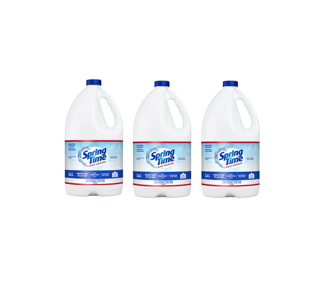 Springtime Bleach Genlte Care, 3 x 3.6 L