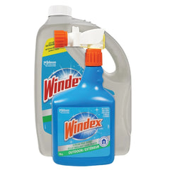 Windex Outdoor Window Glass and Patio Cleaner 950ml + , 3.8 L